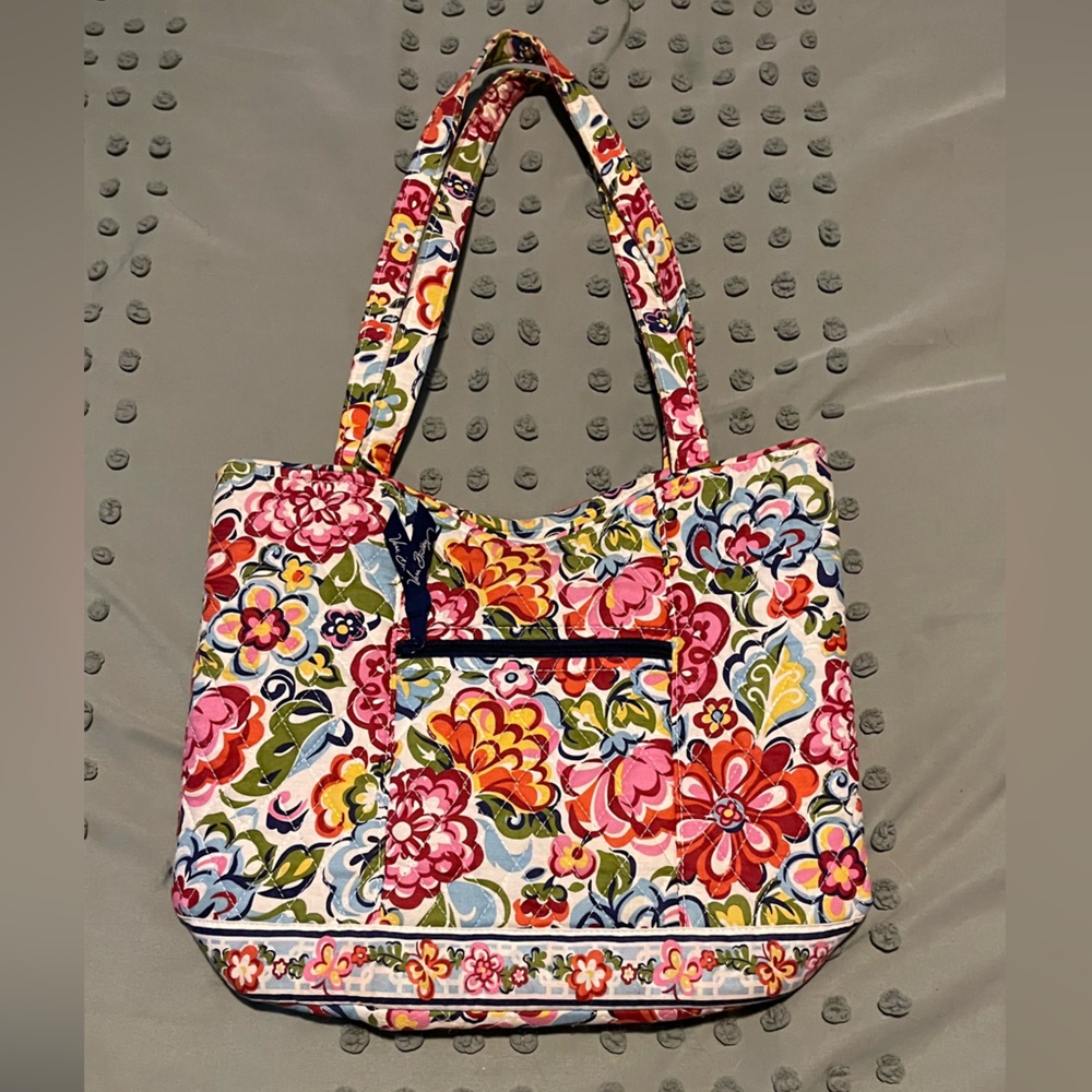Vera Bradley Hope Garden Quilted Purse • Floral Crossbody Bag • Retired Print